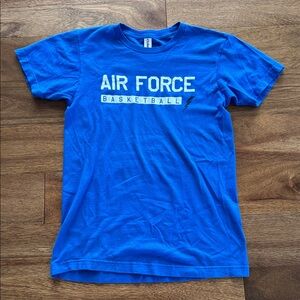 Blue Air Force Basketball T-Shirt